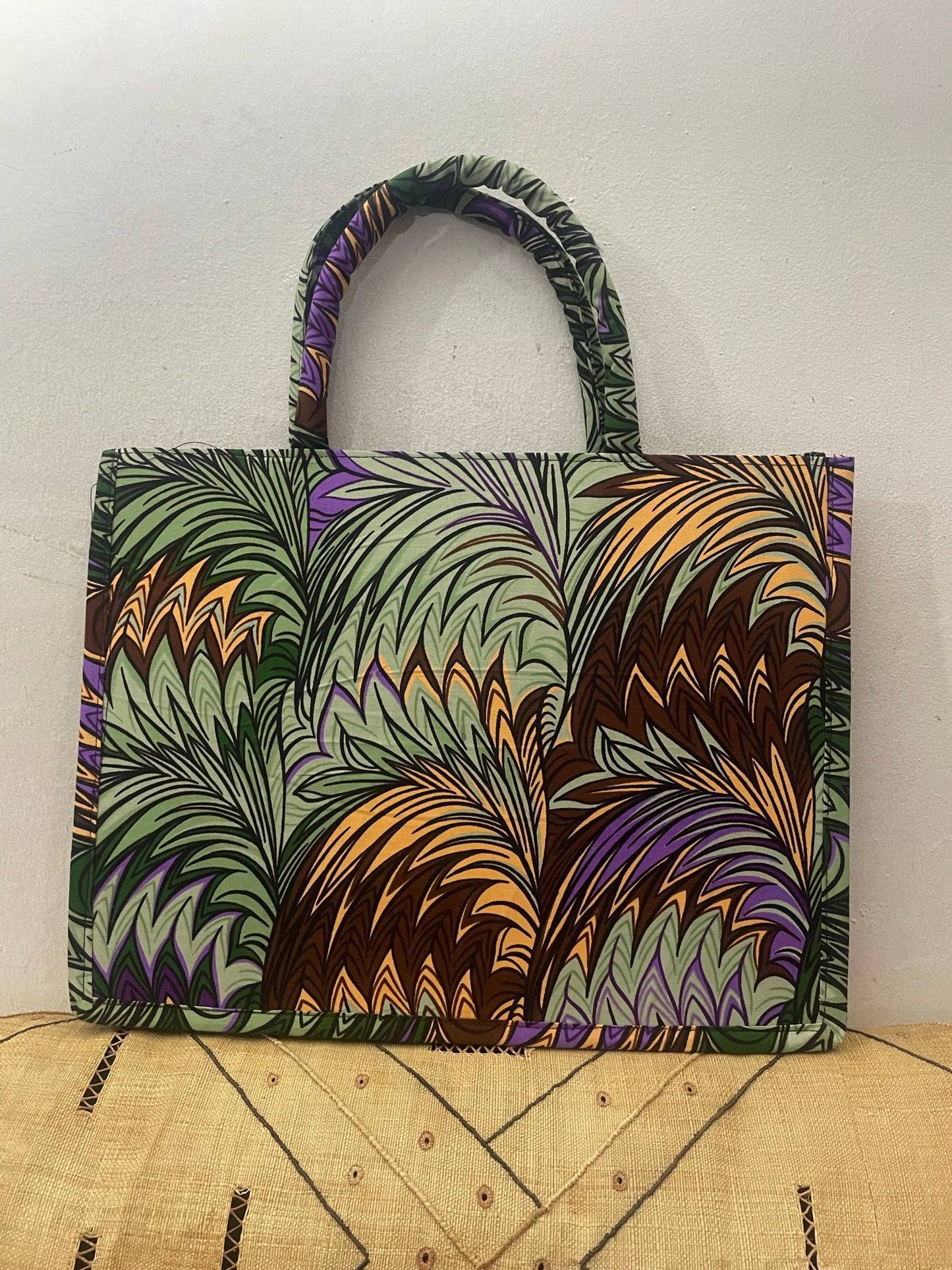 AFRICAN PRINT HANDBAG 21