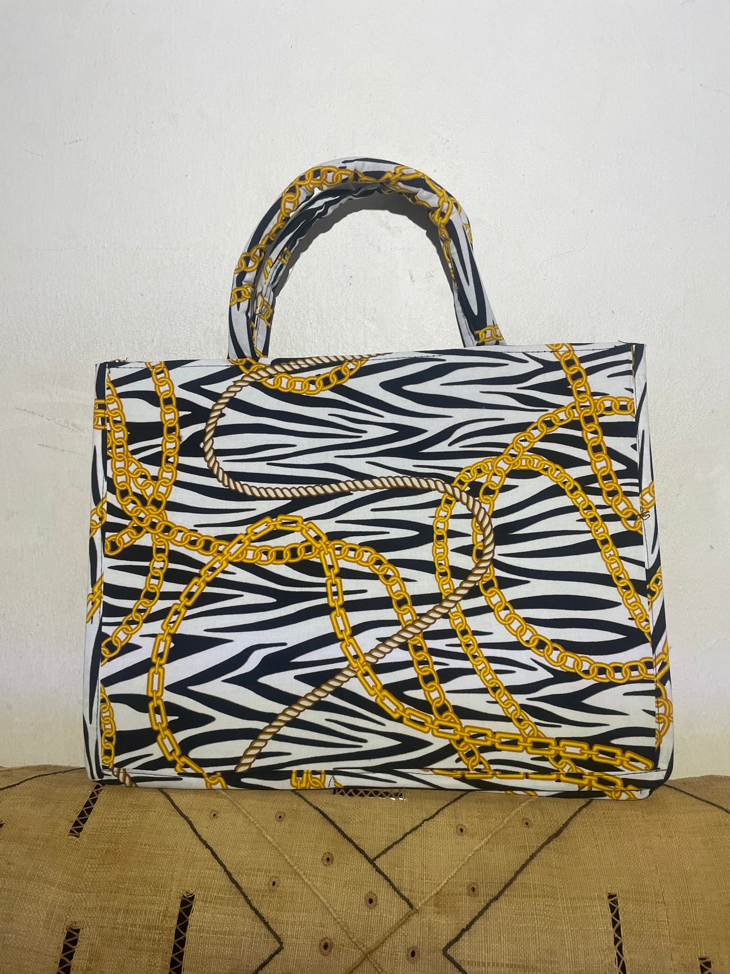 AFRICAN PRINT HANDBAG 16