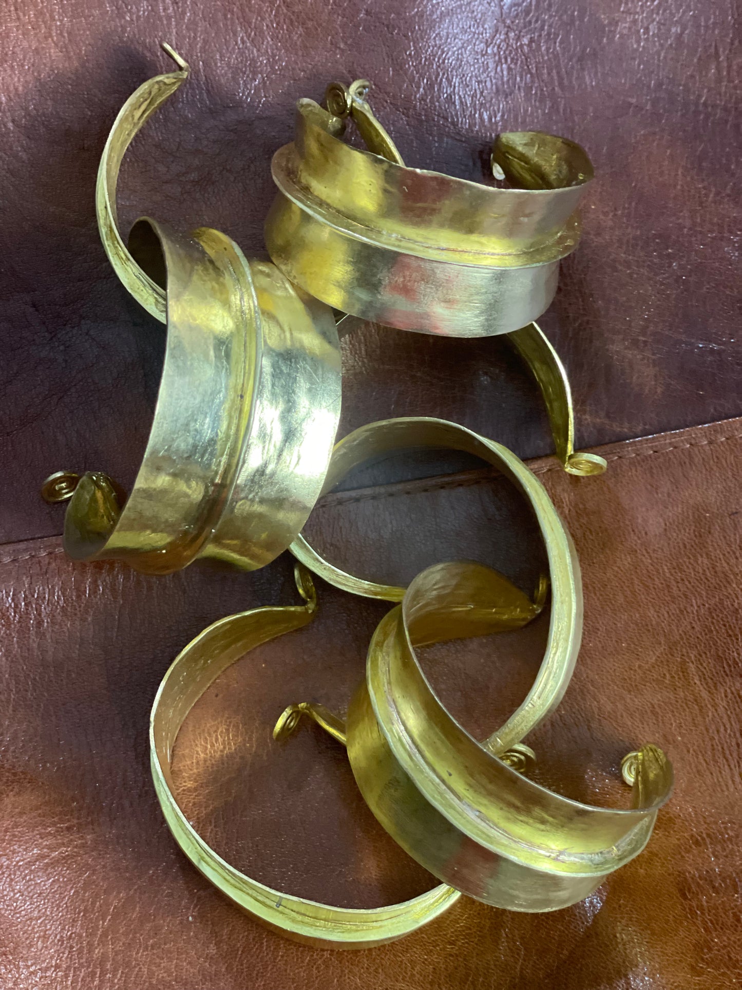 10 FULANI CUFF EARRINGS HANDMADE AND ADJUSTABLE WHOLESALE lot of 10