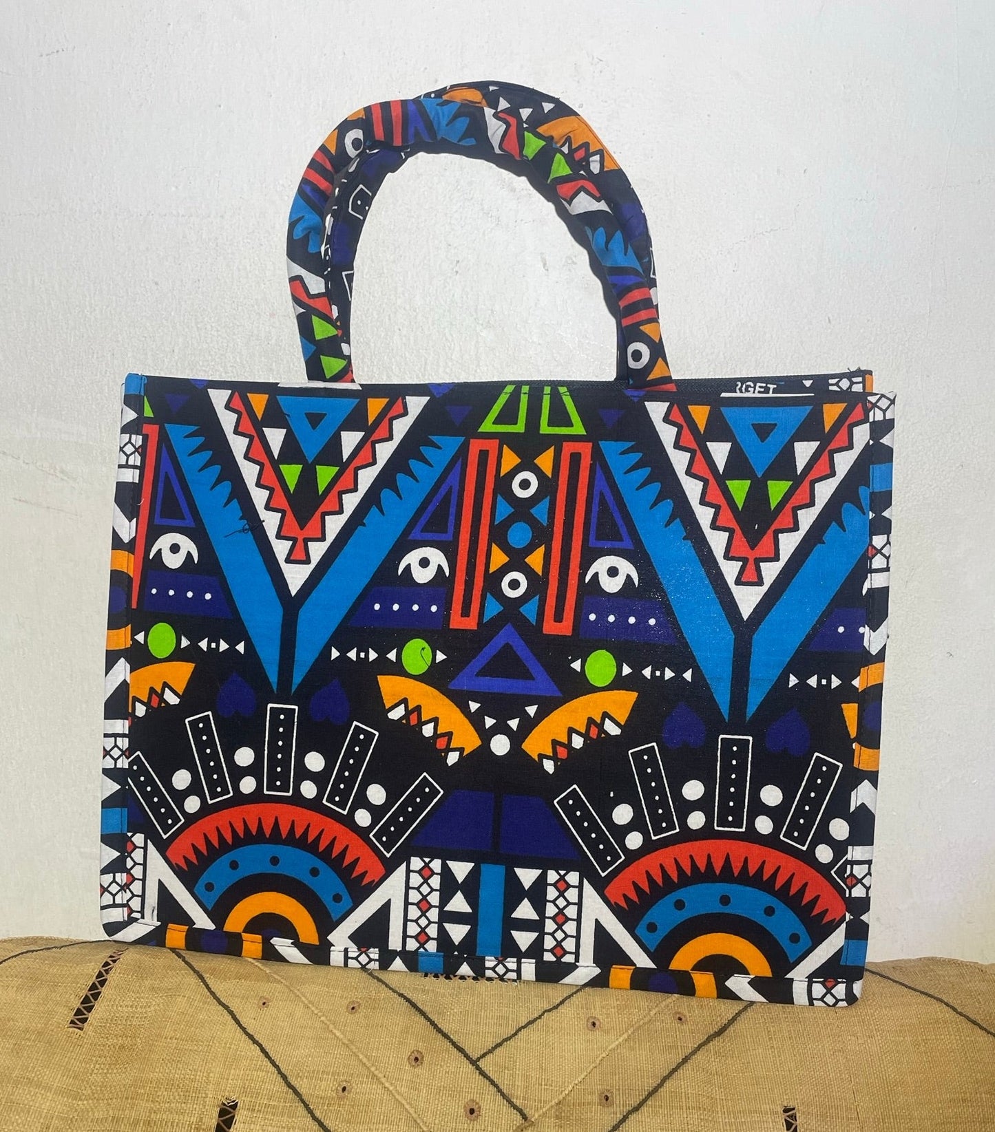 AFRICAN PRINT HANDBAG 22