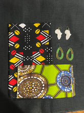 Load image into Gallery viewer, 2 Headwraps and 2 Earrings Bundle 17
