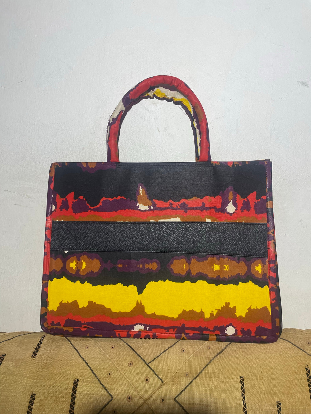 AFRICAN PRINT HANDBAG 19