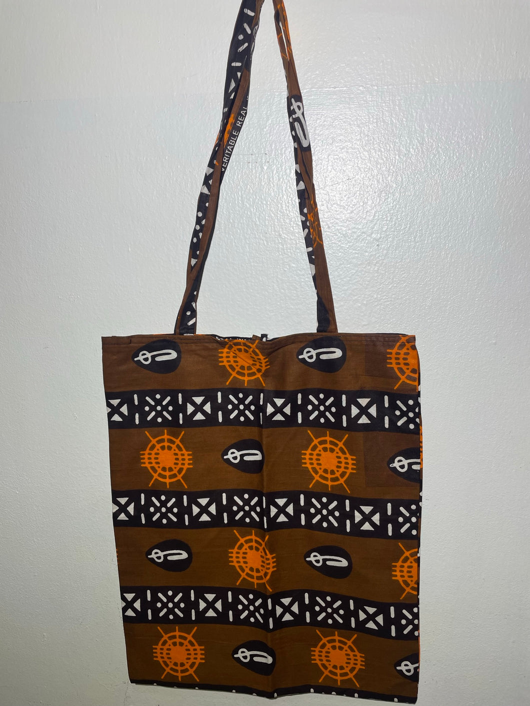 AFRICAN PRINT TOTE 11