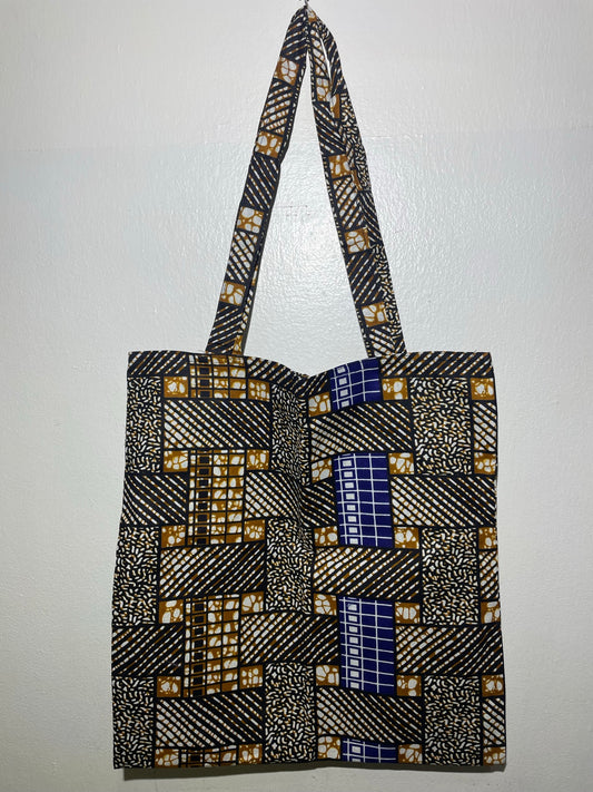 AFRICAN PRINT TOTE 1